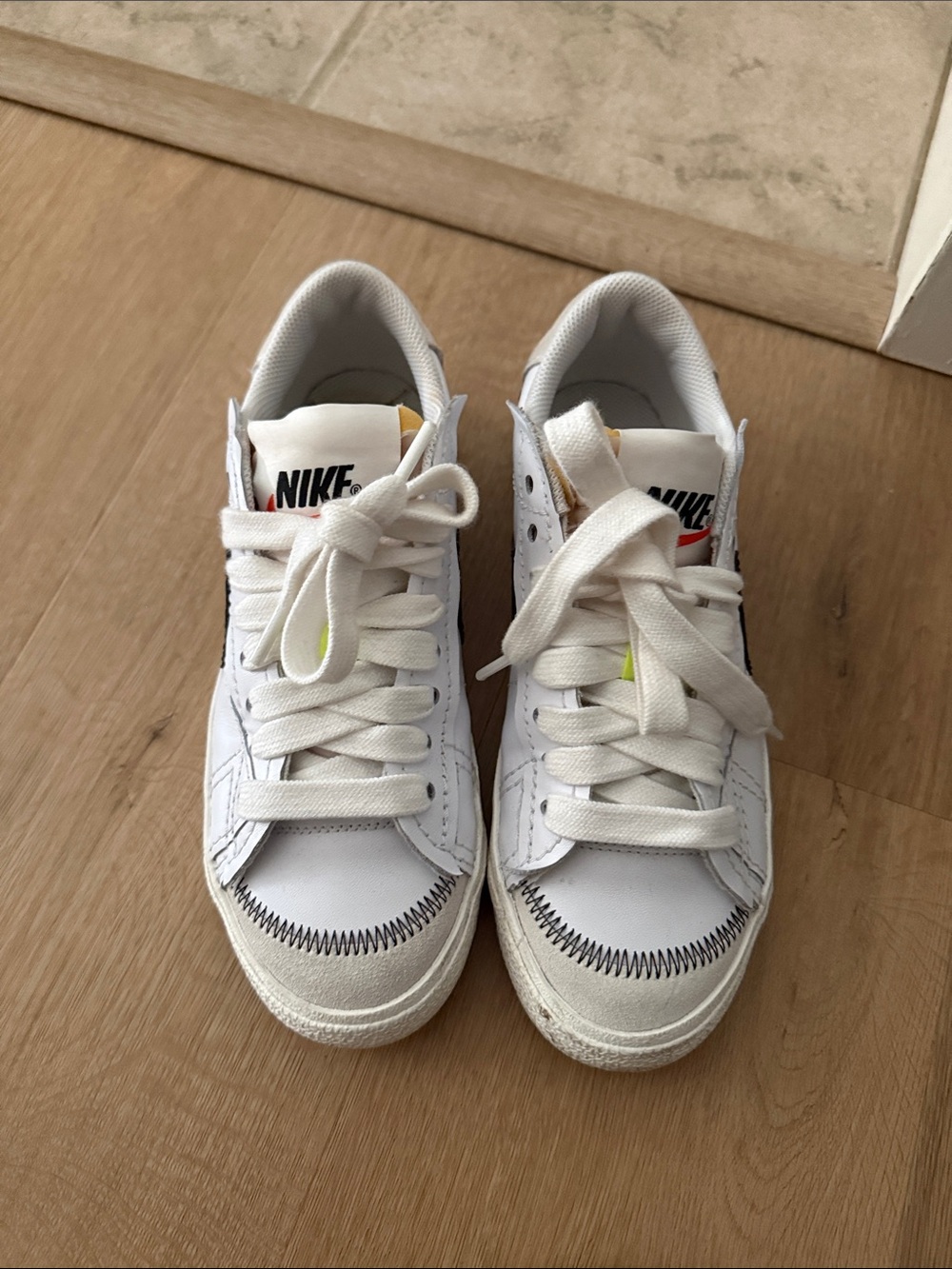 Nike Blazer Low ‘77 Vintage “ White and Black swoosh”